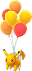 Pikachu Volant Rouge