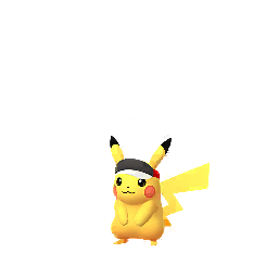 Pikachu visière marathon