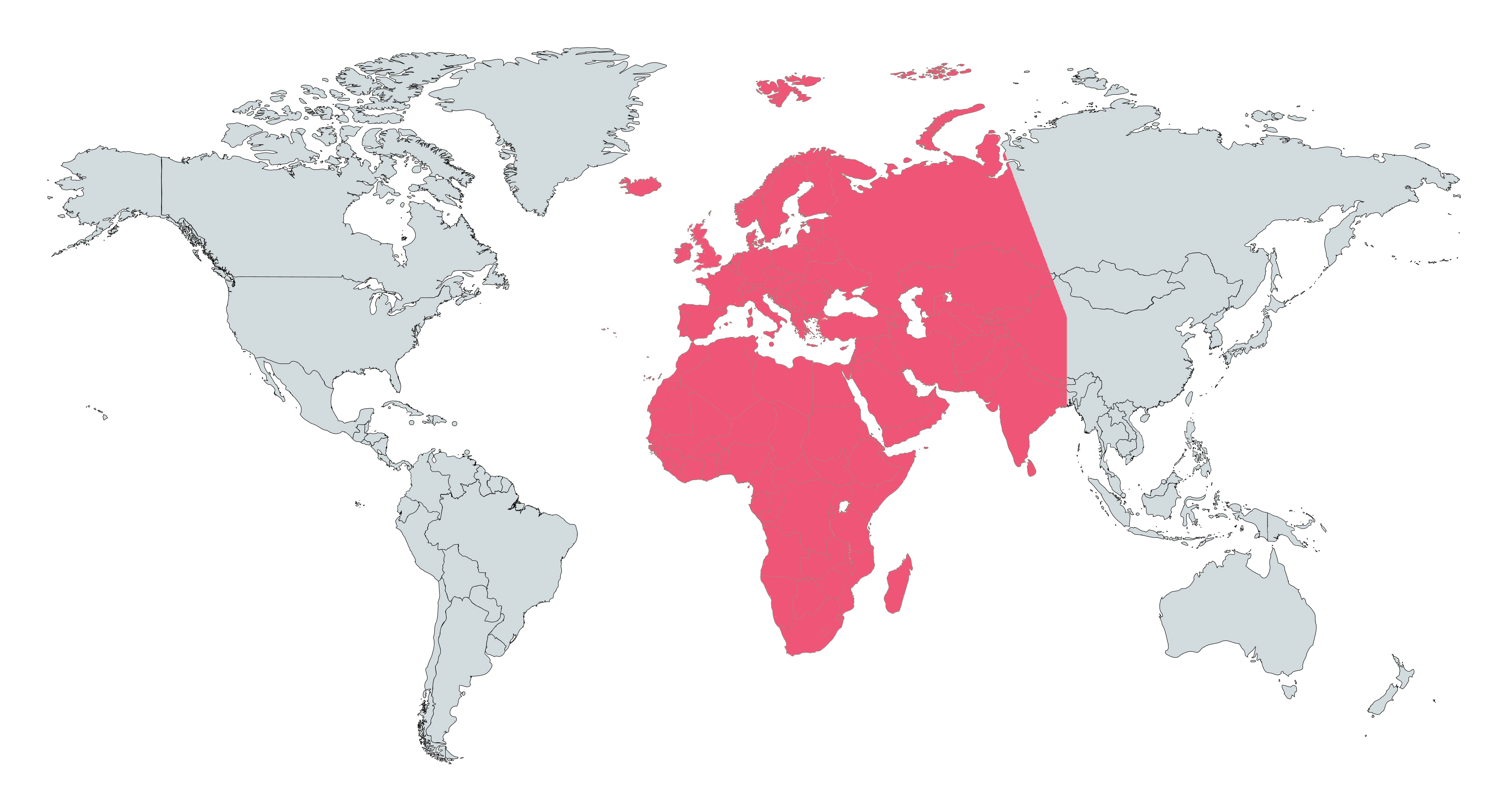 Carte de répartition de Flabébé Rouge Pokémon GO